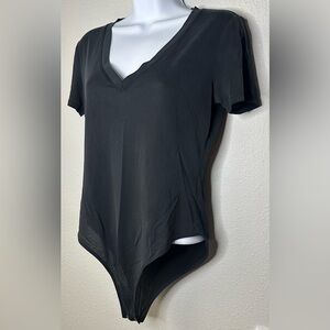 Forever 21 Black Bodycon Bodysuit Size Medium
